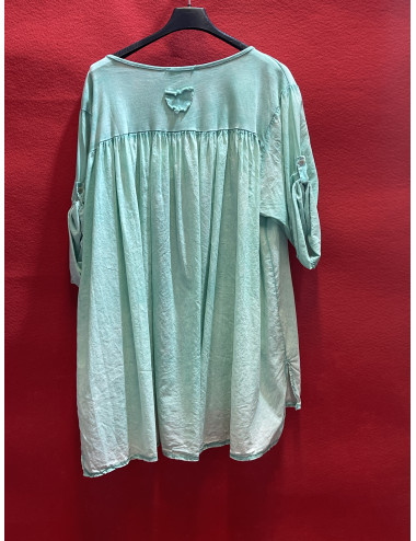 TF448 Blouse coton col...