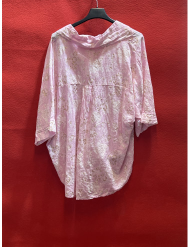 TF349 Blouse gaz de coton...