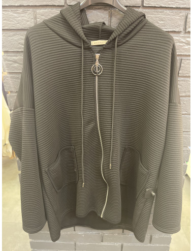 V862 Veste femme capuche +...